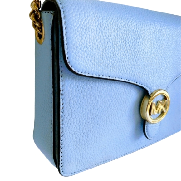 Michael Kors Vanna Leather Crossbody Bag - Picture 8 of 15